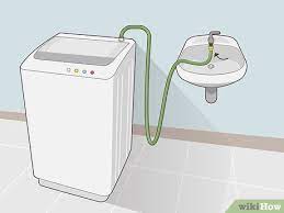 You can secure it all by using the hose clamp. How To Use A Portable Washing Machine 10 Steps With Pictures