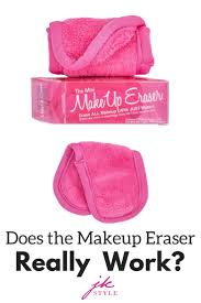 i tried the original makeup eraser jk