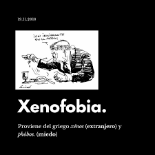 La xenofobia tiene implícito un mensaje de odio, discriminación y racismo contra otro ser humano que la principal consecuencia de la xenofobia es la discriminación, la cual puede ser de dos tipos. Culturalizante Sabes Lo Que Es La Xenofobia Es El Facebook
