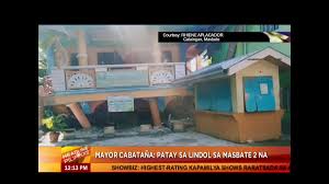 Dzmm Teleradyo On Twitter Headlinepilipinas Mayor Cabatana 2 Ang Patay Sa Lindol Sa Cataingan Masbate Https T Co Bcsei2e87s