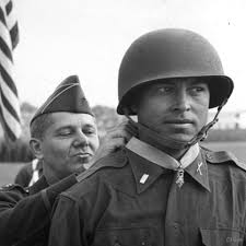 With much honor and respect! Ernest Childers (Muscogee Creek) receives the  Congressional Medal of Honor from Lieutenant General Jacob L. Devers  (left). 5th Army headquarters, April 8, 1944. Under heavy enemy fire,