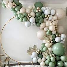 Eucalyptus Balloon Arch Diy Kit Sage Green Bridal Shower Etsy In 2021 Sage Green Baby Shower Green Baby Shower Baby Shower Balloons