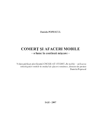 Vrem să vă asigurăm o carieră profitabilă. Pdf ComerÅ£ Si Afaceri Mobile