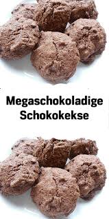 Megaschokoladige Schokokekse Schokokekse Rezept Kekse Nutella Kekse