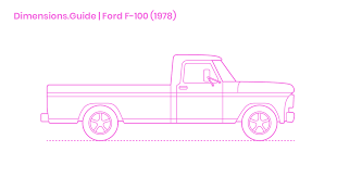 Free shipping on your first order Ford F 100 1976 Dimensions Drawings Dimensions Com