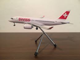 Swiss Air Cs100 Bombardier 1 200 Scale Plastic Lupa Make Model Aeroplane Small Star Alliance Logo No Reg Fixed Gears Plane Swiss Air Model Aeroplane Fixed Gear