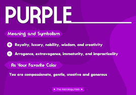 What does purple mean on a mood necklace? Purple Color Meaning And Symbolism The Astrology Web
