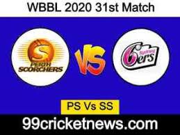 5 sydney sixers 14 pts. Today Match Prediction Perth Scorchers Women Vs Sydney Sixers Women Wbbl T20 2020 31st Match Ps W Vs Ss W Who Will Win