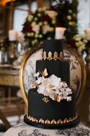 Black And Gold Wedding Cake The Top 12 Wedding Cake Trends For 2016 Black Wedding Cakes Wedding Cakes Beautiful Wedding Cakes