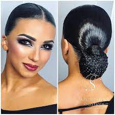 Polina Teleshova Hairstyle Makeup By Sergievskaya Stylist Mua Muah Hairstyle Stylist Ballroomdanc Dance Eye Makeup Ballroom Hair Dancesport Hair