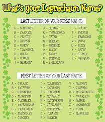 Leprechaun Names Happy St Patrick S Day We Can T Stop Laughing About Our Irish Names Leprechaun Names Funny Name Generator Funny Names