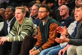 The hoodie has a spacious hood and a zippered pocket that's accessible from the top. Stephen Curry Of The Golden State Warriors Sits Courtside During The Second Half Of The Legends Cl Golden State Warriors Pictures Golden State Warriors Warrior