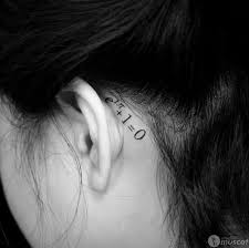 7 star tattoo behind ears; 150 Sensuous Inner Behind The Ear Tattoos Ultimate Guide August 2021