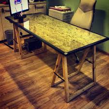 Wood Office Table Osb Osb Furniture Osb Wood Osb