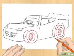 This time is a very cool nascar car. How To Draw Lightning Mcqueen 7 Steps With Pictures Wikihow