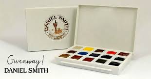 Daniel Smith Ultimate Mixing Half Pan Set Giveaway Https Doodlewash Com Giveaways Daniel Smith Half Watercolor Supplies Artist Materials Watercolor Palette