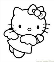 Hello kitty makes birthdays fun! Hello Kitty Coloring Pages Pdf Coloring Home