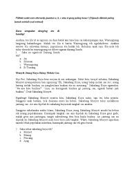 Katujuh eta ciri nya eta, kahiji, kayakinan; Bsunda Kls 7 Pdf
