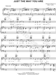 Bruno Mars Just The Way You Are Piano Notes Billy Joel Just The Way You Are Sheet Music In D Major Transposable Download Print Saxophone Sheet Music Sheet Music Alto Saxophone Sheet Music