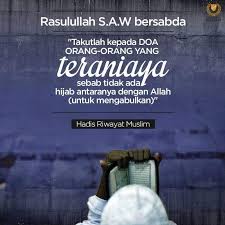 Air mata wanita doa orang teraniaya dan terzalimi doa orang teraniaya dan terzalimi perbuatan aniaya atau biasa juga disebut zalim namun, penyesalan ketika itu tidak akan ada gunanya lagi di hadapan allah subhanahu wa ta'ala, lantaran alam abadi ialah alam dan kehidupan. Berhati Hatilah Kamu Jangan Ryzaldani Enterprise Facebook