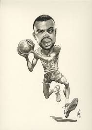 Charles Barkley Caricature Basketball Art Nba Art