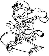 Enjoy printing and coloring online the best kizi free printable 2021 coloring pages for kids! Garfield Free Printable Coloring Pages For Kids