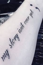 Everyone You Meet Is Fighting A Battle You Know Nothing About Be Kind Always Traduccion Why Semicolon Tattoos Are So Much More Than A Passing Trend With Images Semicolon Tattoo Tattoos Colon Tattoo