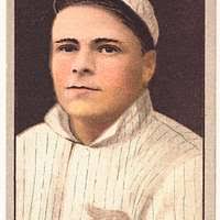 George J. Mullin/Oscar Stanage, Detroit Tigers, baseball card portrait]