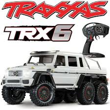 The g63 amg 6x6 by mercedes benz is beautiful enough to pull up to the fanciest events but, strong enough to go through any terrain. Traxxas Trx 6 Mercedes Benz G63 6x6 Scale Trail Rtr Rc Crawler Metallic White Ebay