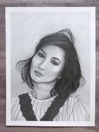 My graphite pencil portrait using only Tombow products. Video & Music 🎼  courtesy 🎶 Vysakh Bejoy🎹❤️ Materials used to draw this portrait: FABRIANO  ACCADEMIA 200 Series 40 CM x 60 CM drawing