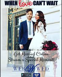 Webwed The New Vegas It S Friday Let S Elope One Feature Of Webwedmobile Is Online Legal Wedding Ceremonies Enjoy Wedding Wedding Dresses Wedding Ceremony
