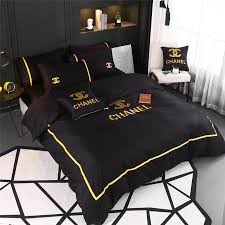 Black and white chanel bedding set! Black Bedding Off 58 Online Shopping Site For Fashion Lifestyle