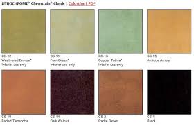 lithochrome chemstain color chart aol image search results