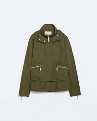 Parka Com Roda Na Parte Inferior Casacos Trf Zara Portugal Parka Style Zara Parka