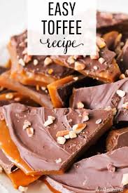 Toffee Recipe In 2020 Toffee Recipe Homemade Toffee Fudge Recipes