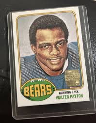 WALTER PAYTON ROOKIE CARD