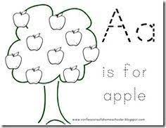 Read more about me here! Worksheets For 2 Year Olds Letter A Scissor Skills Practice Simple Print And Let Your Child Try Teaching Toddlers Homeschool Preschool Apple Preschool