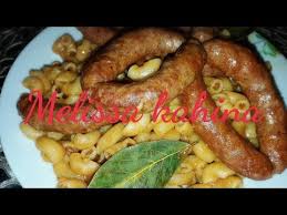 Des Pates Aux Merguez مقرونة بالمرقاز Youtube In 2020 Food Sausage Meat
