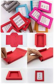 Bilderrahmen Selber Machen Karton Eckiger Fotorahmen Aus Papier Diy Rahmen Bilderrahmen Selber Machen Papierrahmen Diy Bilderrahmen