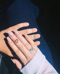 Pin By Victoria On Nails Little Heart Tattoos Finger Tattoos Small Heart Tattoos
