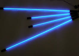 Neon Blue 4 Piece Undercar Kit Neon Car Lights By Eagle Eye Nuc B