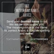 The Nikah Co On Twitter Exciting New Free Service You Can Now Get Advice On What To Name Your Newborn What Their Name Means The Correct Spelling In English Arabic And Nikah incorporates the meaning of the act of physical union between spouses as well as the legal and social institution. twitter