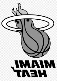 Want to know some brief design inspirations and short story behind this logo ? Black And White Miami Heat Logo Logodix
