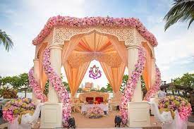 Stunning Indian Wedding Mandap Decor Ideas To Say I Do Under Indian Wedding Decorations Wedding Mandap Mandap Decor