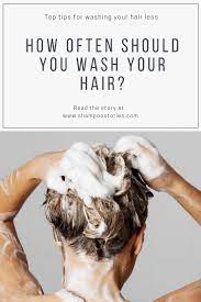 How Often Should You Wash Your Hair Hair Myth Haircuts For Long Hair Washing Hair