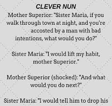 Nun Man Short Funny Story Short Funny Stories Funny Stories Funny Memes Sarcastic