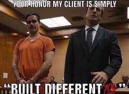 Images, gifs and videos featured. Reactions On Twitter Your Honor My Client Is Simply Built Different