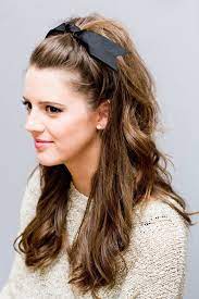 10 Gorgeous Half Up Half Down Wedding Hairstyles Hair Styles Bardot Hair Daily Hairstyles