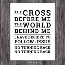 Hymn I Have Decided To Follow Jesus 8x10 Diy Printable Etsy In 2020 Follow Jesus Words Of Encouragement Words