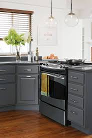 We recently used benjamin moore decorator's white on upper cabinets and farrow & ball down pipe on lower cabinets in a kitchen project and it turned out so well. 19 Popular Kitchen Cabinet Colors With Long Lasting Appeal Better Homes Gardens